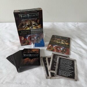 Lost Legacy Third Chronicle Sacred Grail & Staff Of Dragons Card Game Complete